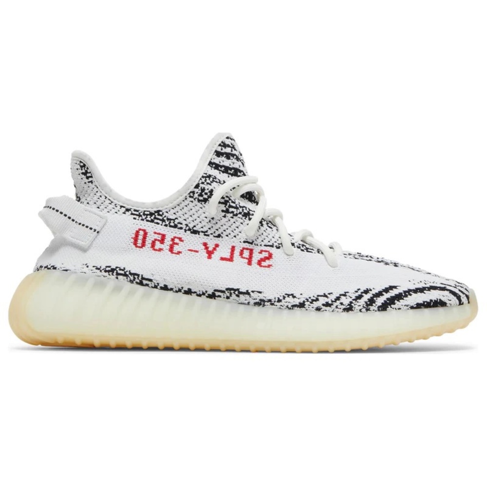 Adidas Yeezy Boost Sply 350 V2 zebra sneakers. 🤍